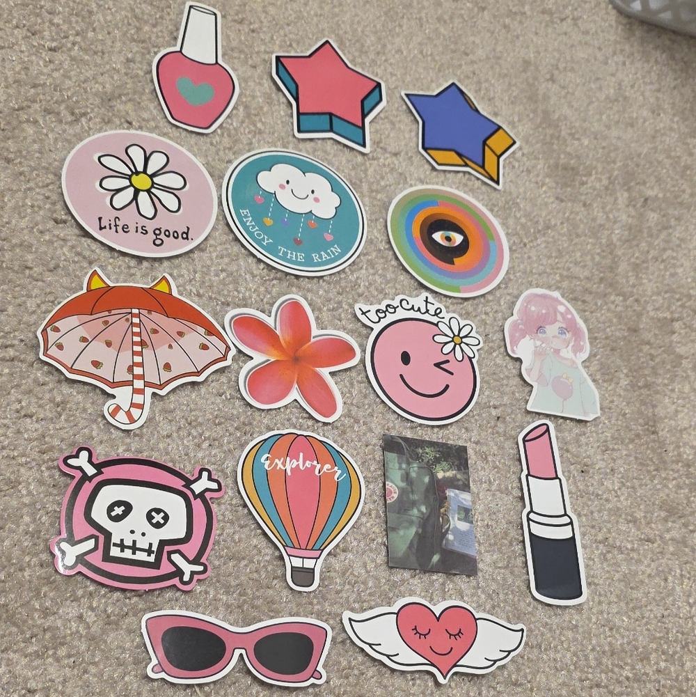 Cute And Aesthetic Sticker Set